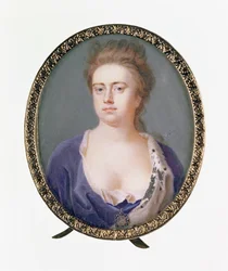 Miniature de la reine Anne